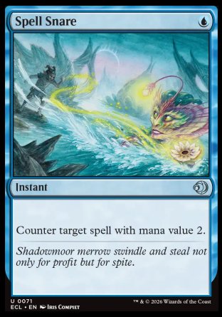 Spell Snare
Instant
Counter target spell with mana value 2.