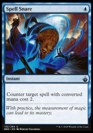 Spell Snare
Instant
Counter target spell with mana value 2.