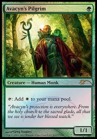 '-Avacyn's Pilgrim
Creature â€” Human Monk
%T: Add %W.
1/1