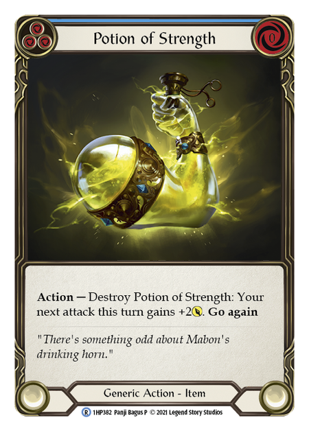 Potion of Strength - Blue