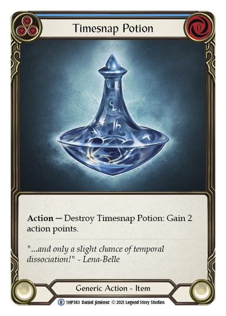 Timesnap Potion - Blue