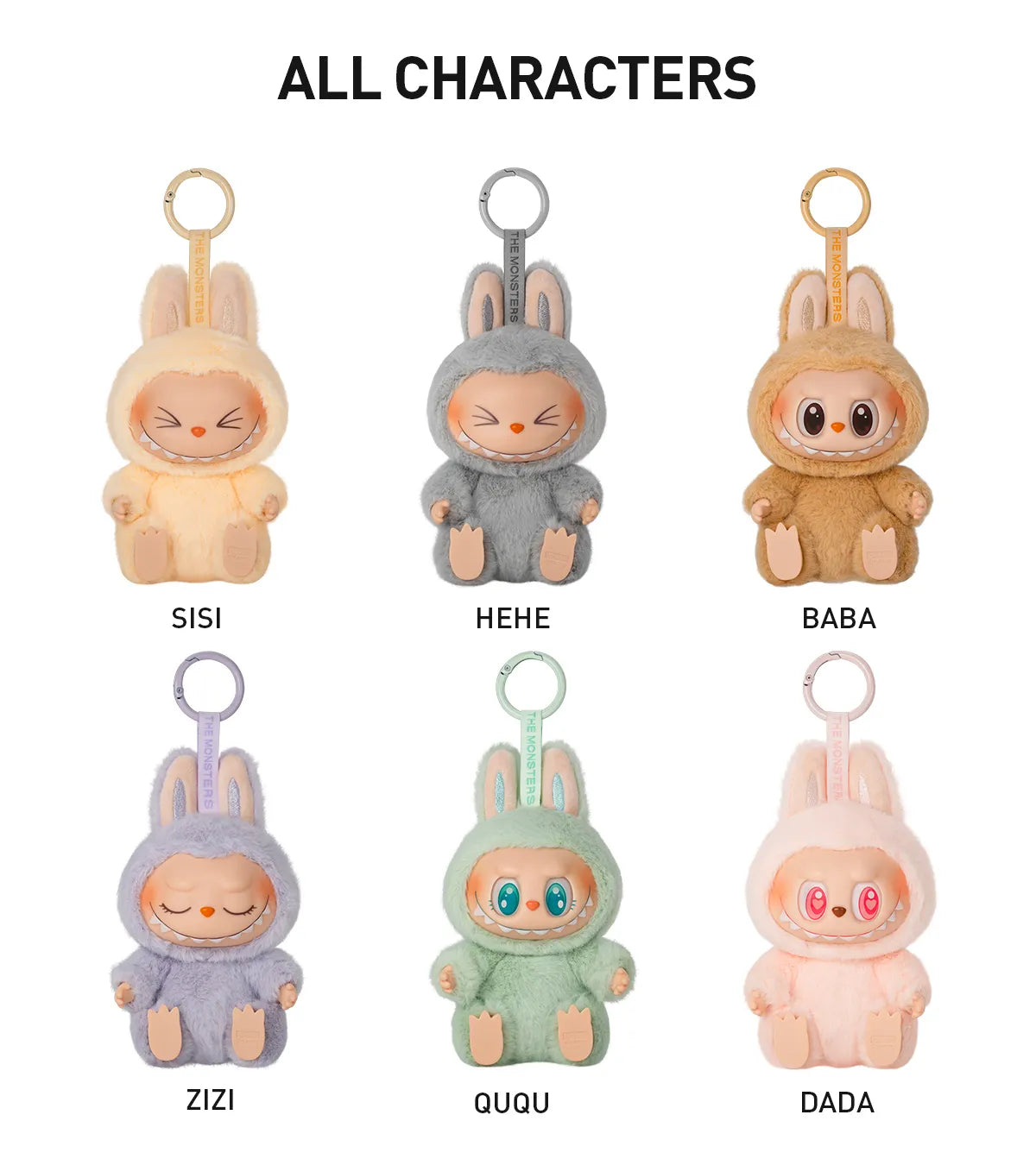 Labubu - The Monsters Have a Seat Vinyl Plush Blind Box (1 Random Box)
