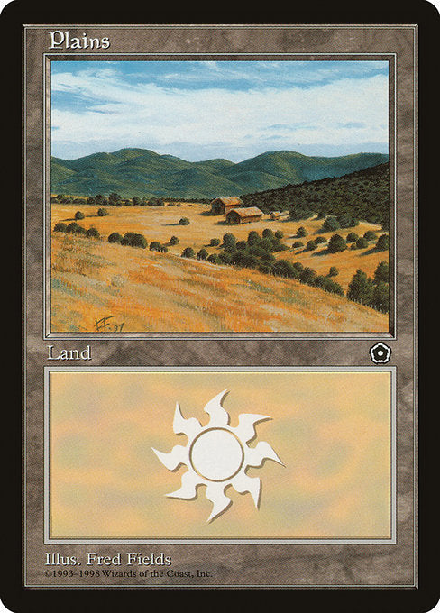 Plains
Basic Land — Plains
({T}: Add {W}.)