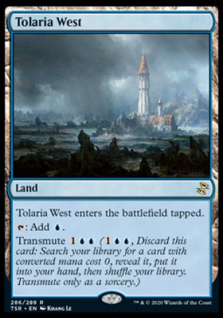 '-Tolaria West
Land
This land enters tapped.
%T: Add %U.
Transmute %1%U%U