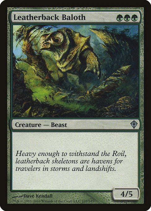 Leatherback Baloth
Creature — Beast
4/5