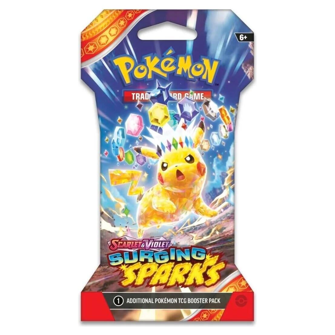 Surging Sparks Sleeved Booster Pack
