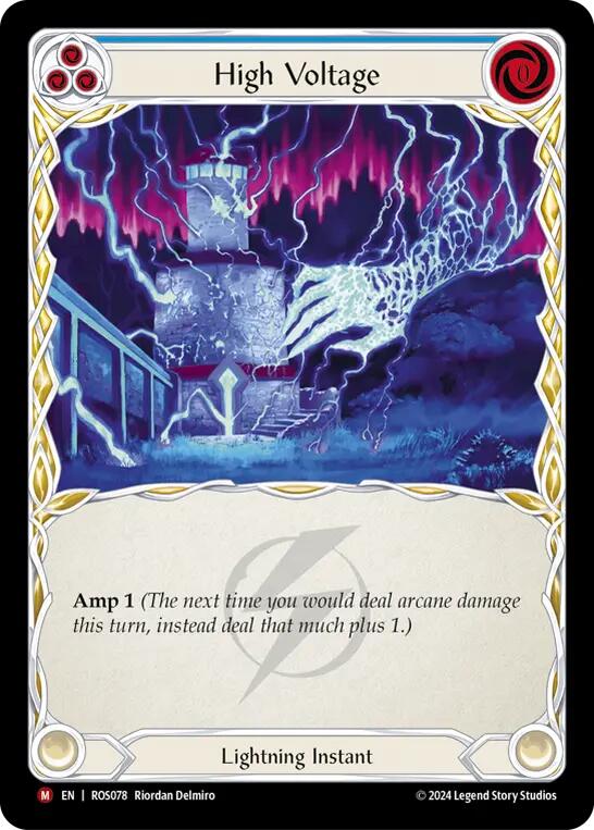 Pitch:
3
High Voltage

Cost:
0

Amp 1

Lightning Instant