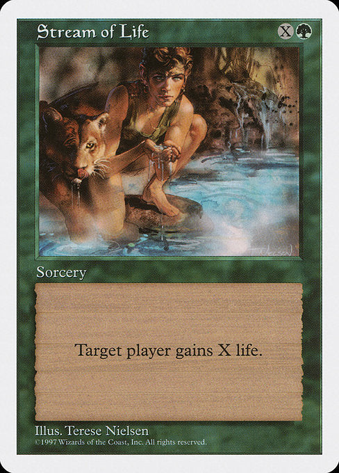 Stream of Life
Sorcery
Target player gains X life.
