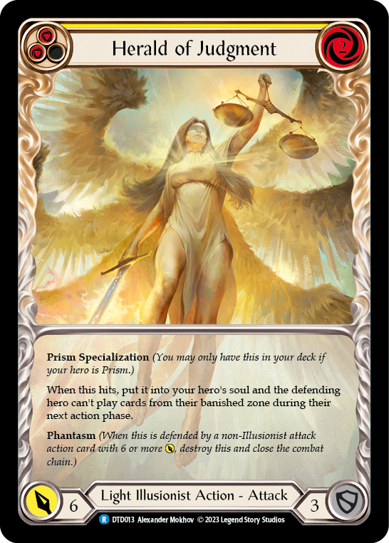 Herald of Judgment - Yellow