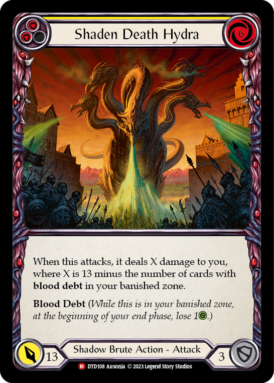 Shaden Death Hydra - Yellow