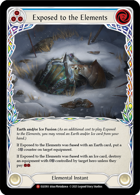 Exposed to the Elements - Blue