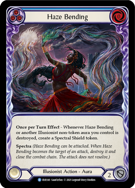Haze Bending - Blue
