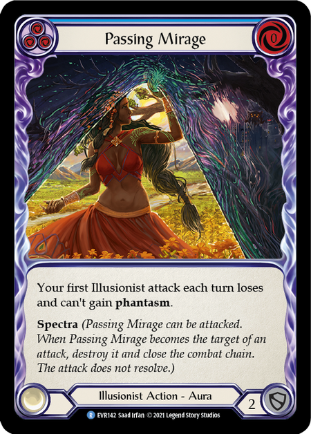 Passing Mirage - Blue