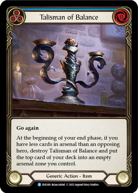 Talisman of Balance - Blue
