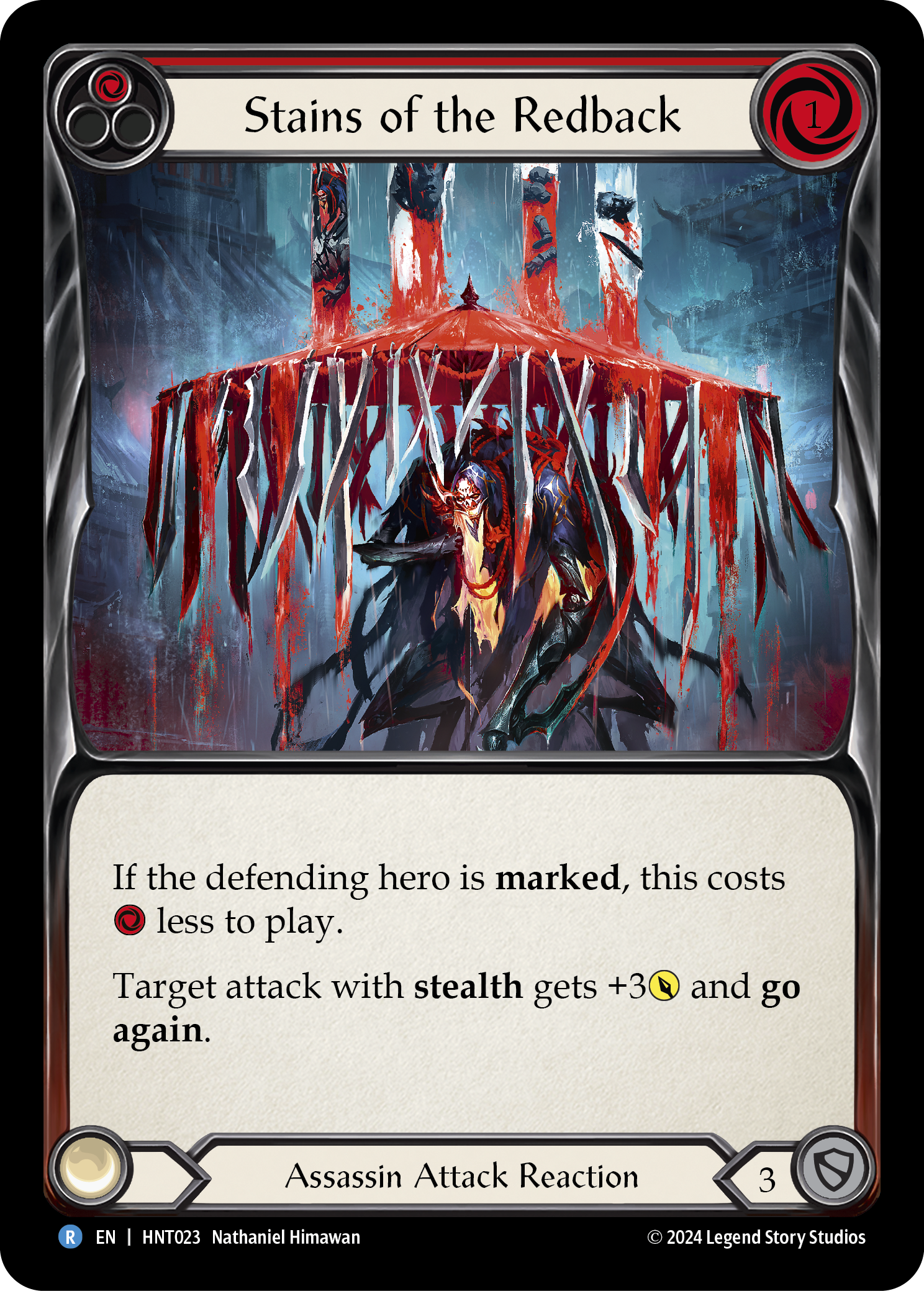 Stains of the Redback - Red