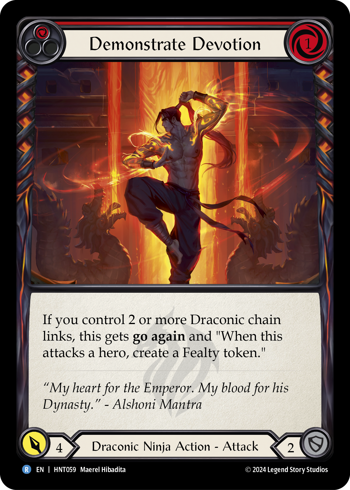Demonstrate Devotion - Red