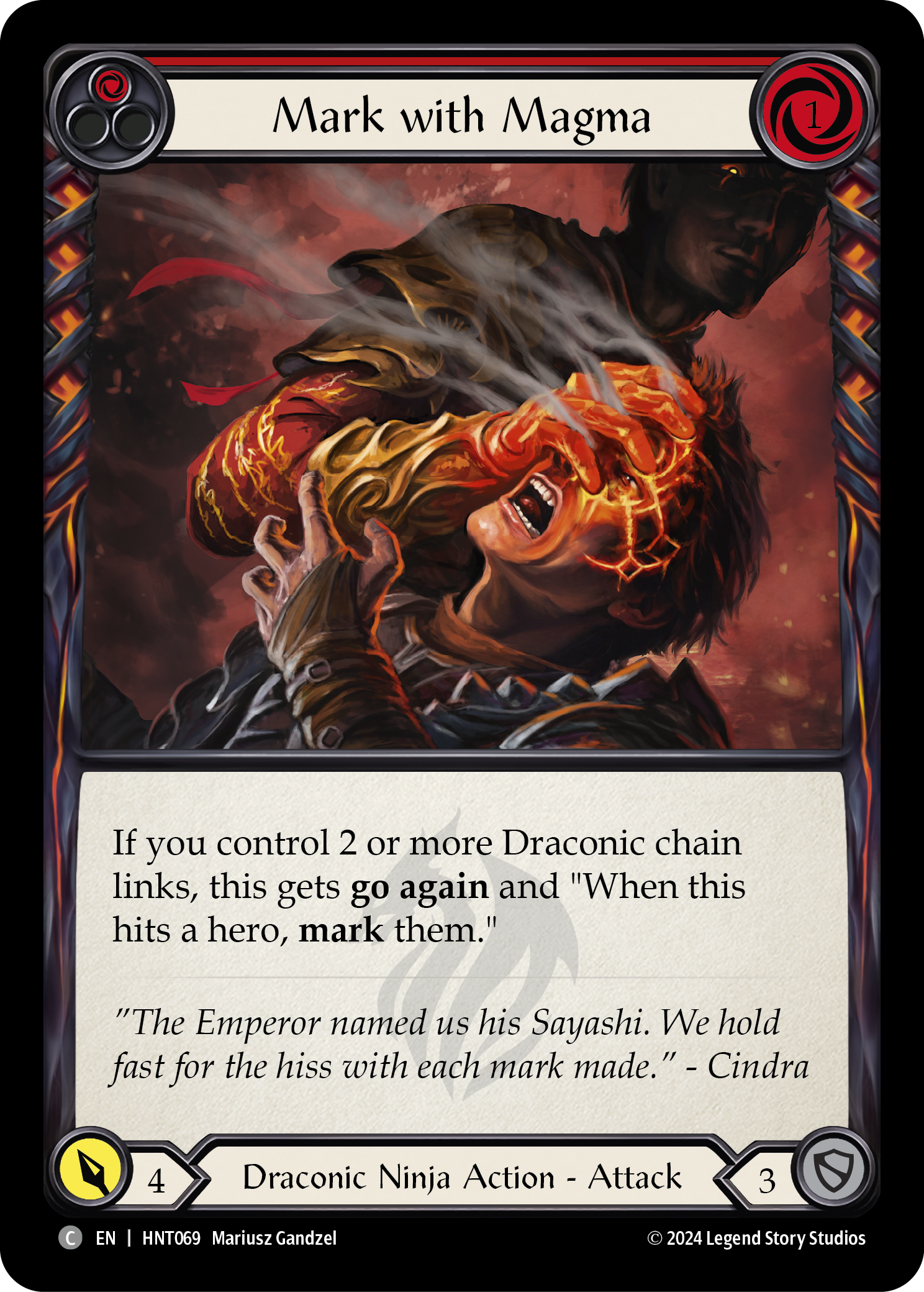Mark with Magma - Red