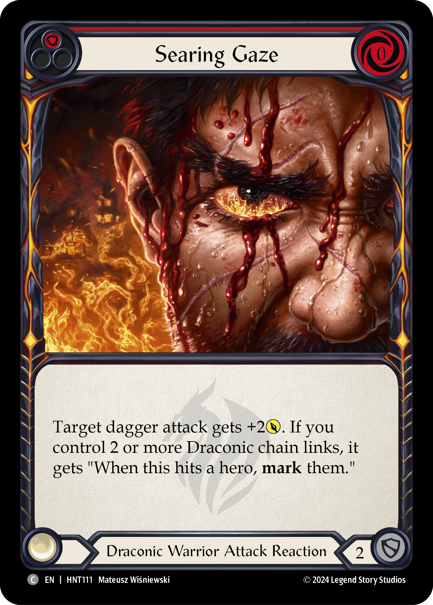 Searing Gaze - Red