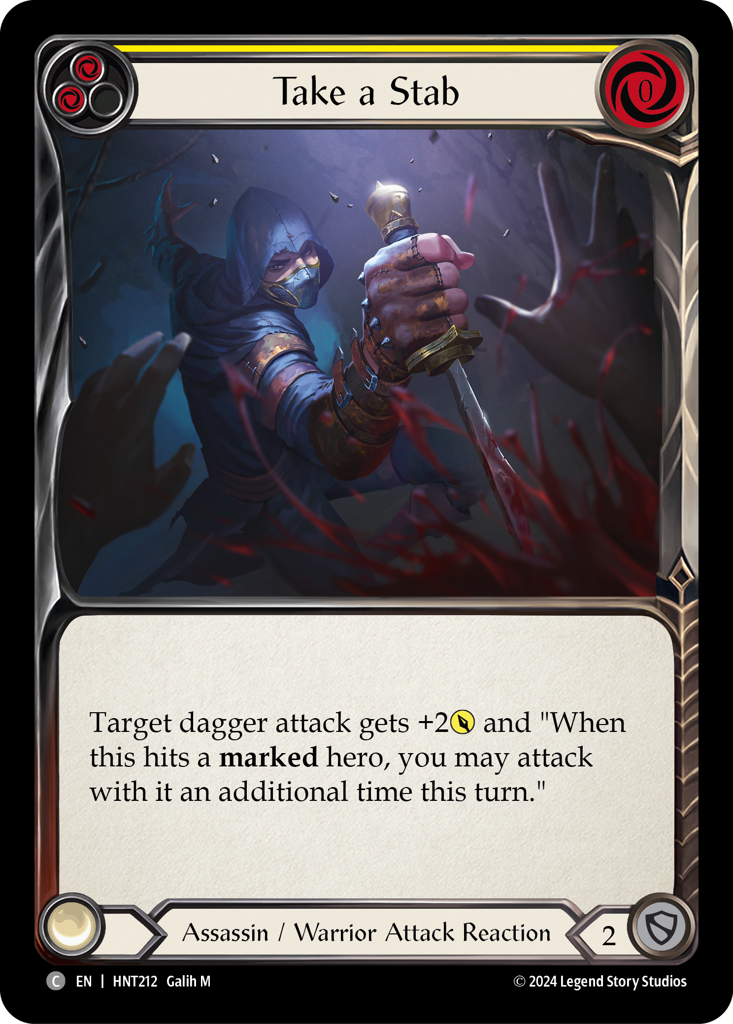 Take a Stab - Yellow