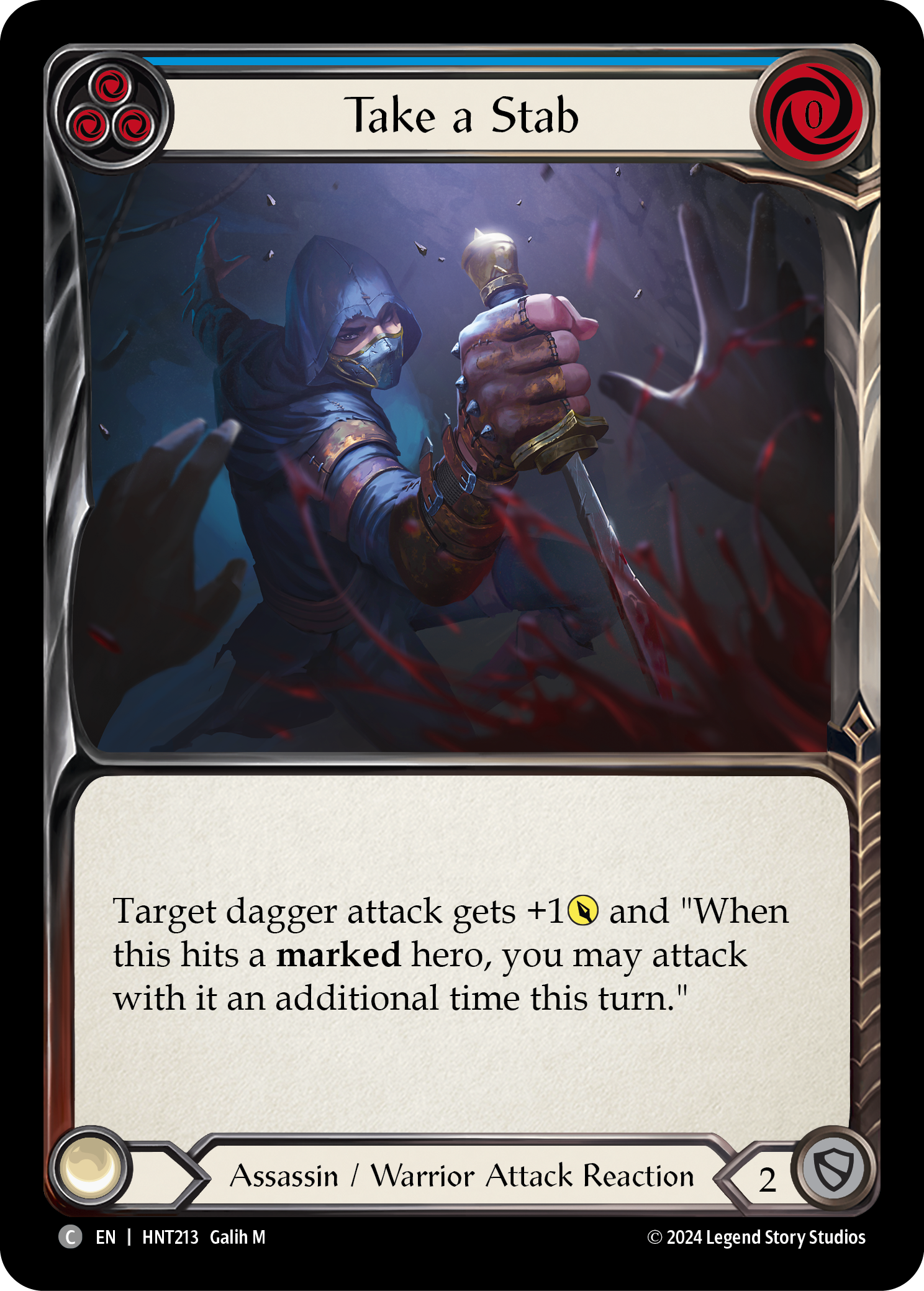 Take a Stab - Blue