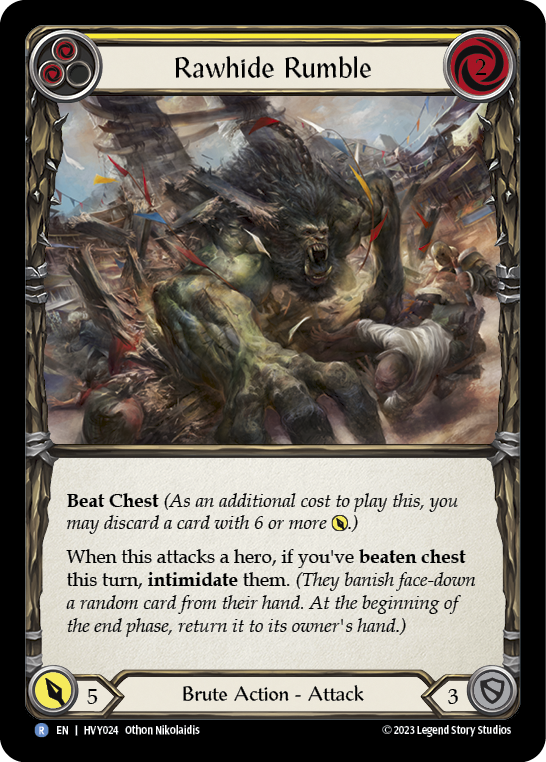 Rawhide Rumble - Yellow