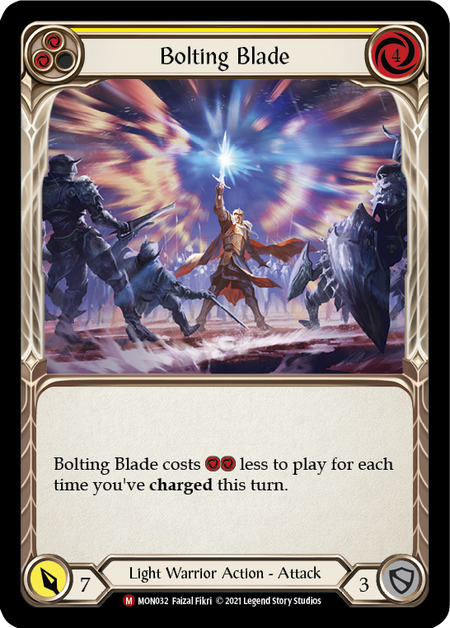 Bolting Blade - Yellow