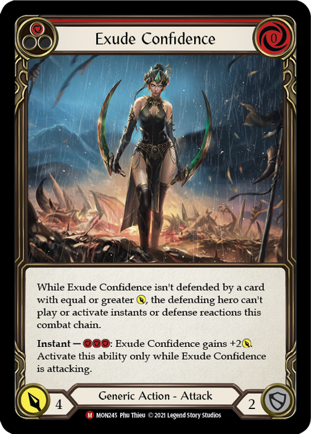 Exude Confidence - Red