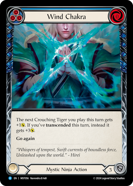 Wind Chakra - Blue