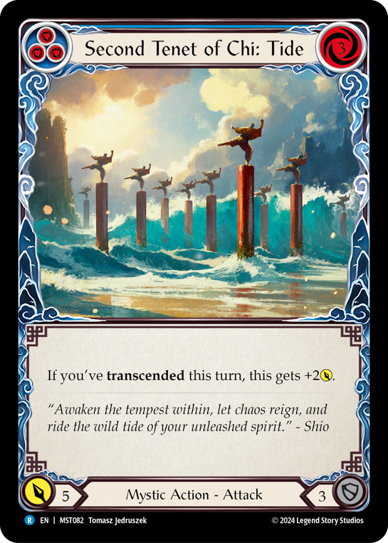 Second Tenet of Chi: Tide - Blue