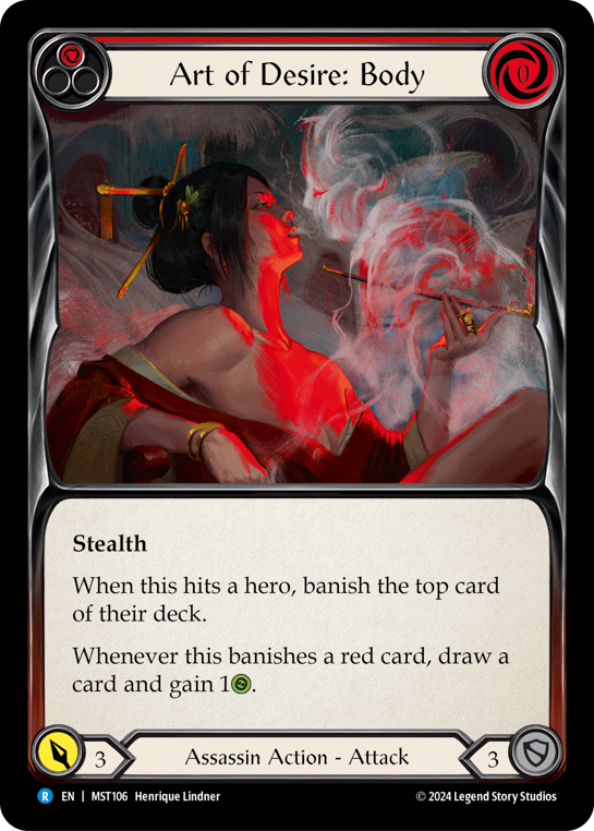 Art of Desire: Body - Red