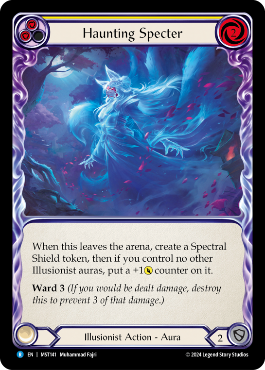 Haunting Specter - Yellow