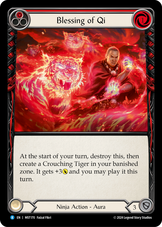 Blessing of Qi - Red