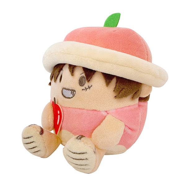 [One Piece] Mugitama Crew Plush Toy/Luffy (Fruit Costume)