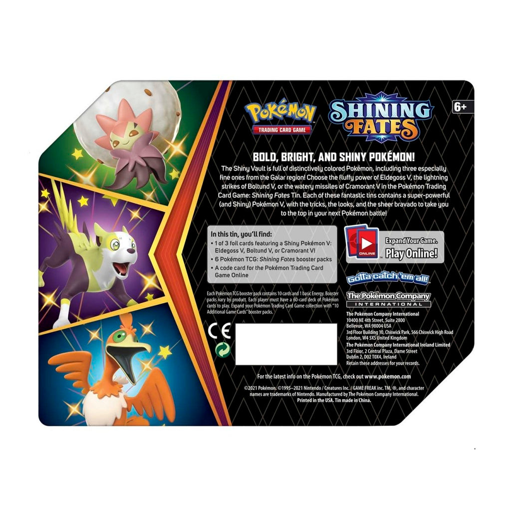Pokémon TCG - Sword & Shield - Shining Fates Tin (Eldegoss V)