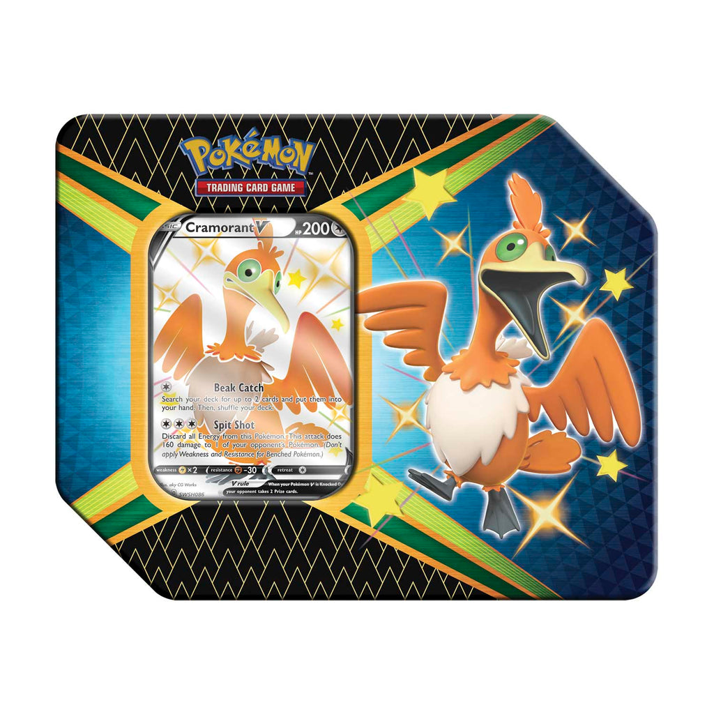 Pokémon TCG - Sword & Shield - Shining Fates Tin (Shiny Cramorant V)