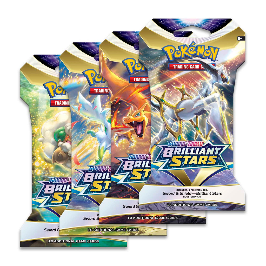 Pokémon TCG - Sword & Shield - Brilliant Stars - Sleeved Booster Pack