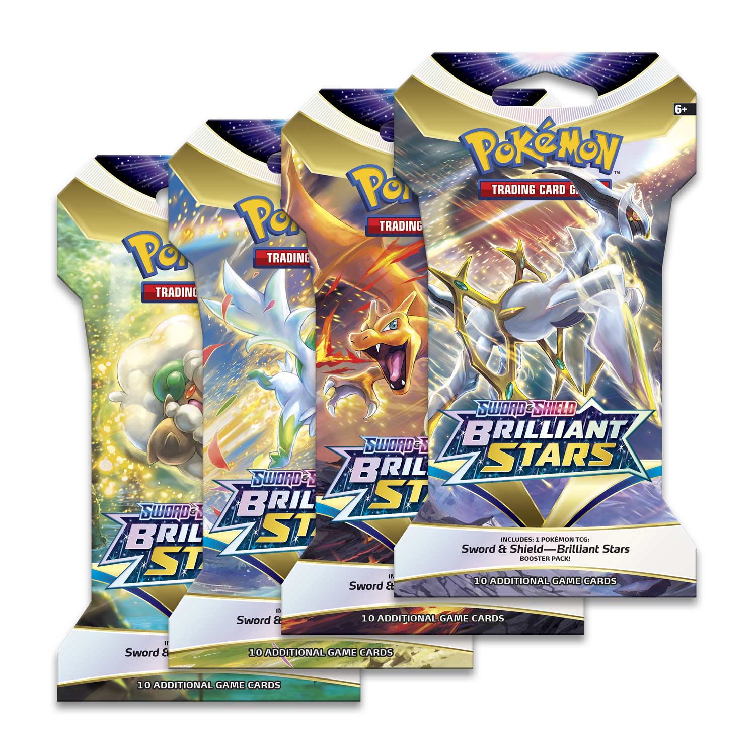 Pokémon TCG - Sword & Shield - Brilliant Stars - Sleeved Booster Pack