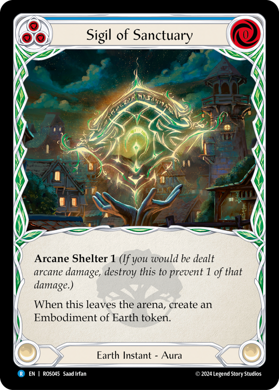 Sigil of Sanctuary - Blue