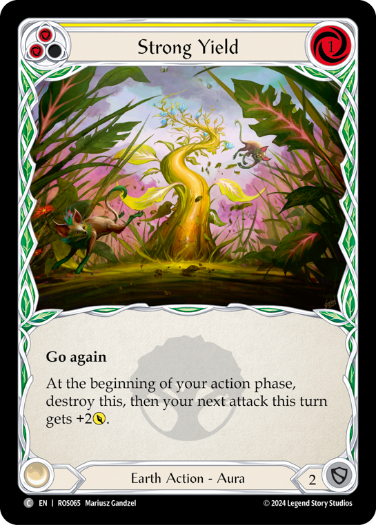 Strong Yield - Yellow