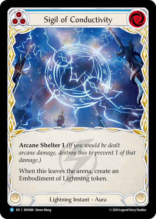 Sigil of Conductivity - Blue
