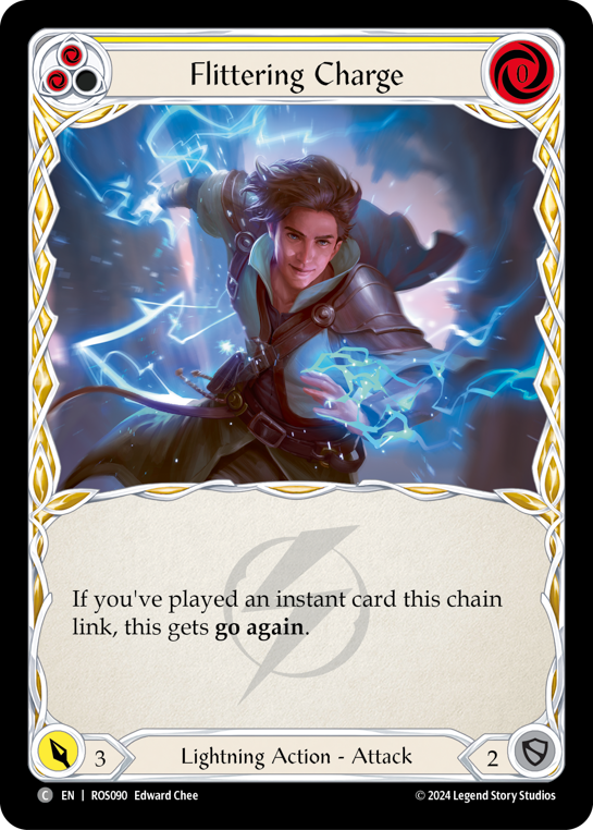 Flittering Charge - Yellow