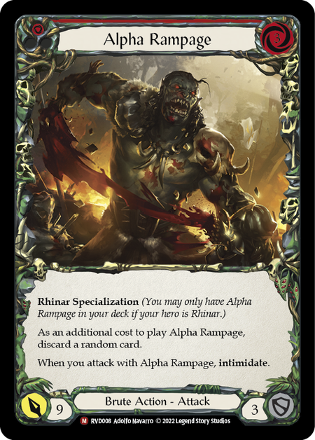 Alpha Rampage - Red