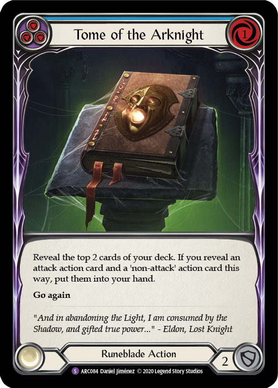 Tome of the Arknight - Blue