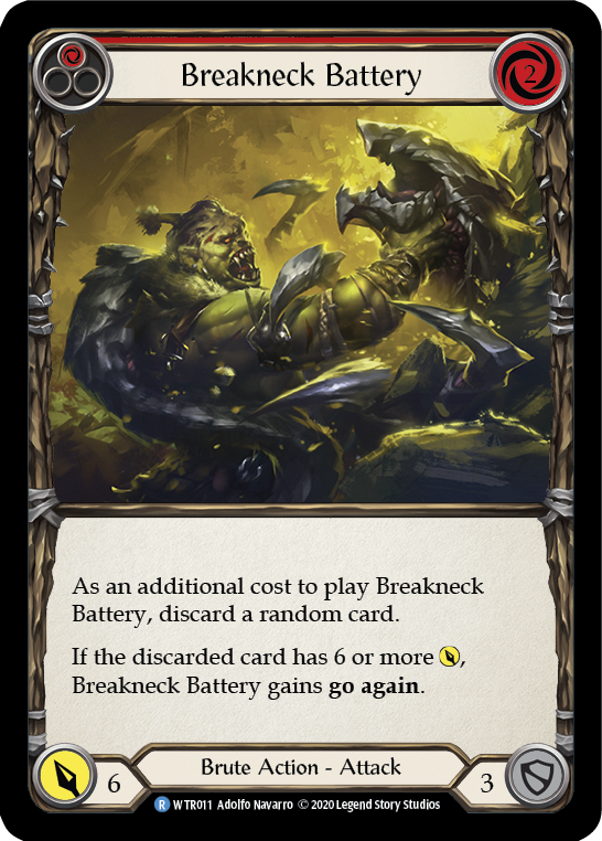 Breakneck Battery - Red