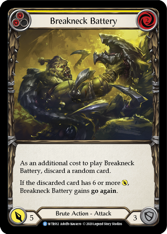 Breakneck Battery - Yellow