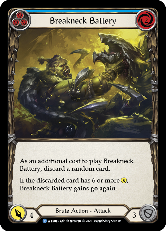 Breakneck Battery - Blue