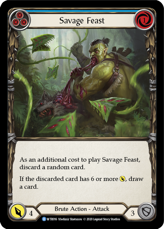 Savage Feast - Blue