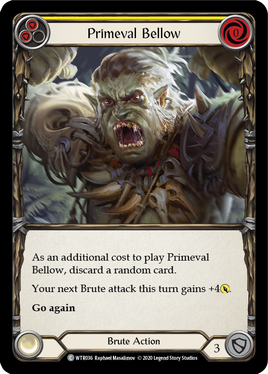 Primeval Bellow - Yellow