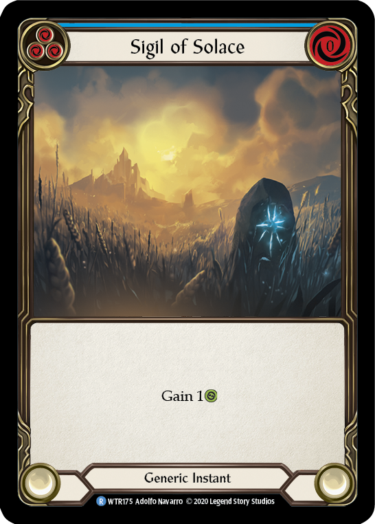 Sigil of Solace - Blue