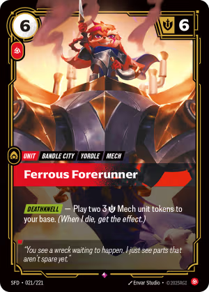 Ferrous Forerunner [Spiritforged] (21) foil